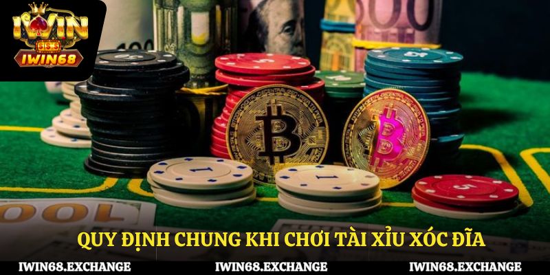 Quy định chung khi chơi tài xỉu xóc đĩa